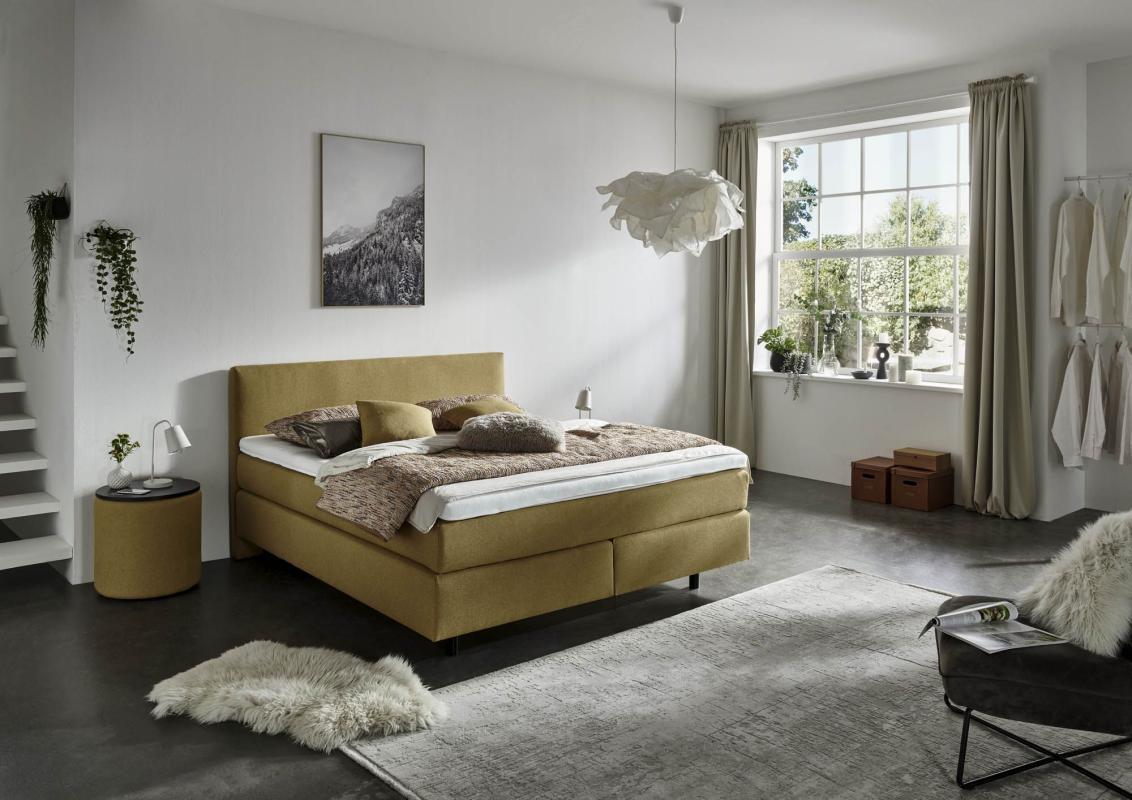Praktisch & gemütlich: Boxspringbett 180x200 mit Stauraum. Wähle Kopfteil, Matratze & Material. Beratung bei KONKEN.